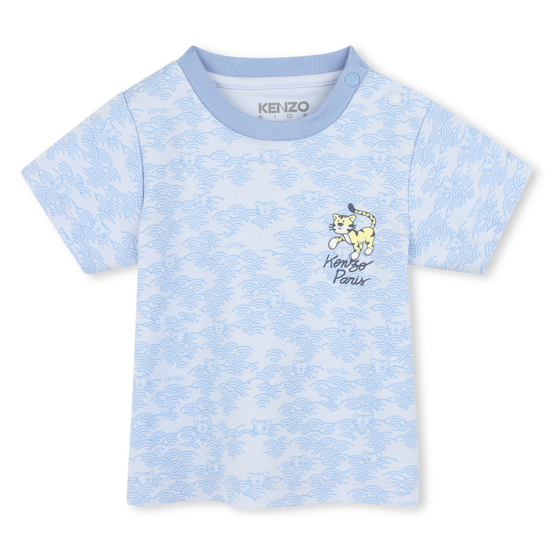 KENZO KIDS Boys Blue Shorts and T-shirt set