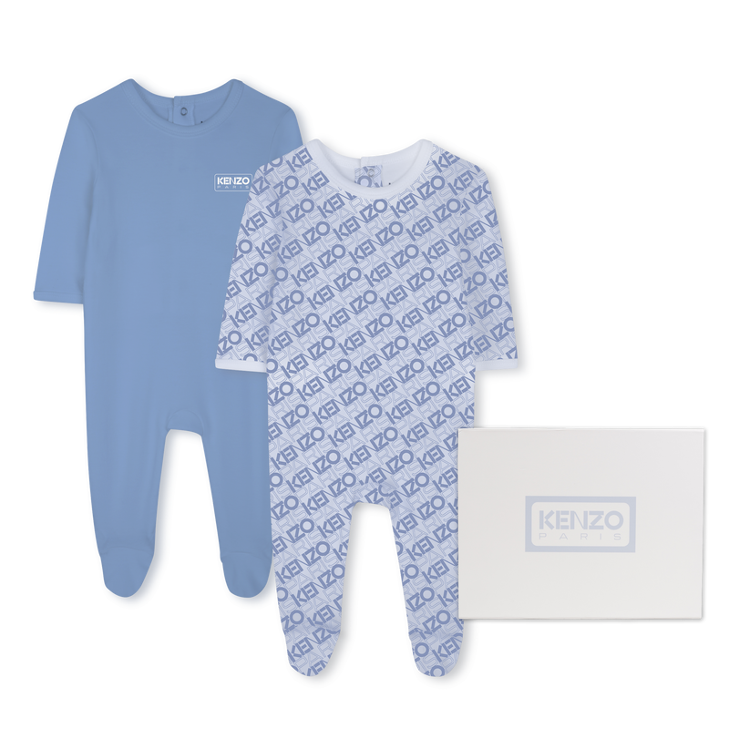 KENZO KIDS Boys Blue Pajamas Set of 2