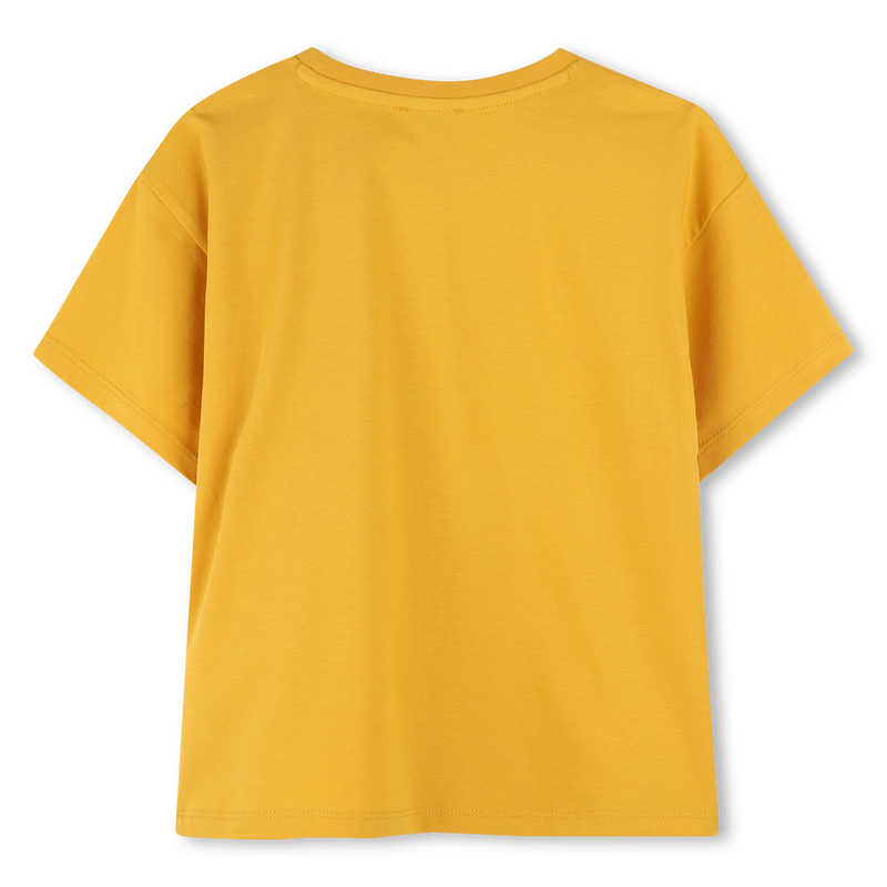 KENZO KIDS Girls Short-Sleeved Cotton T-shirt