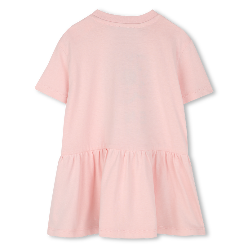 KENZO KIDS Younger Girls Pink Boke Flower Dress