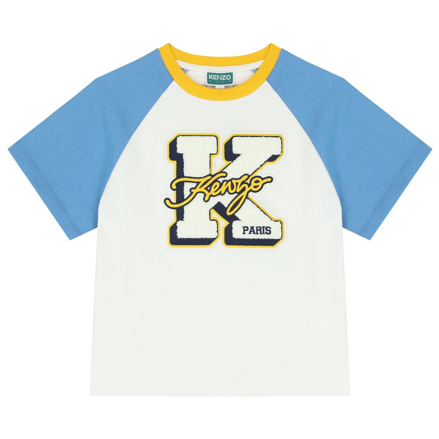 KENZO KIDS Boys White Logo T-Shirt
