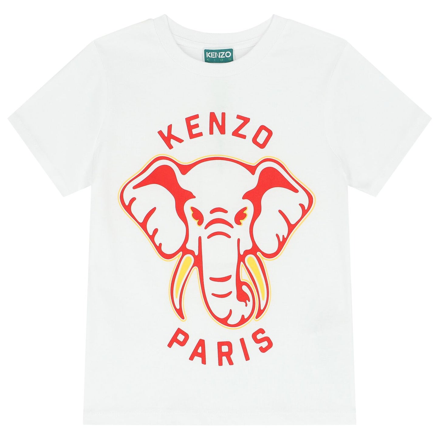 KENZO KIDS White Elephant T-Shirt