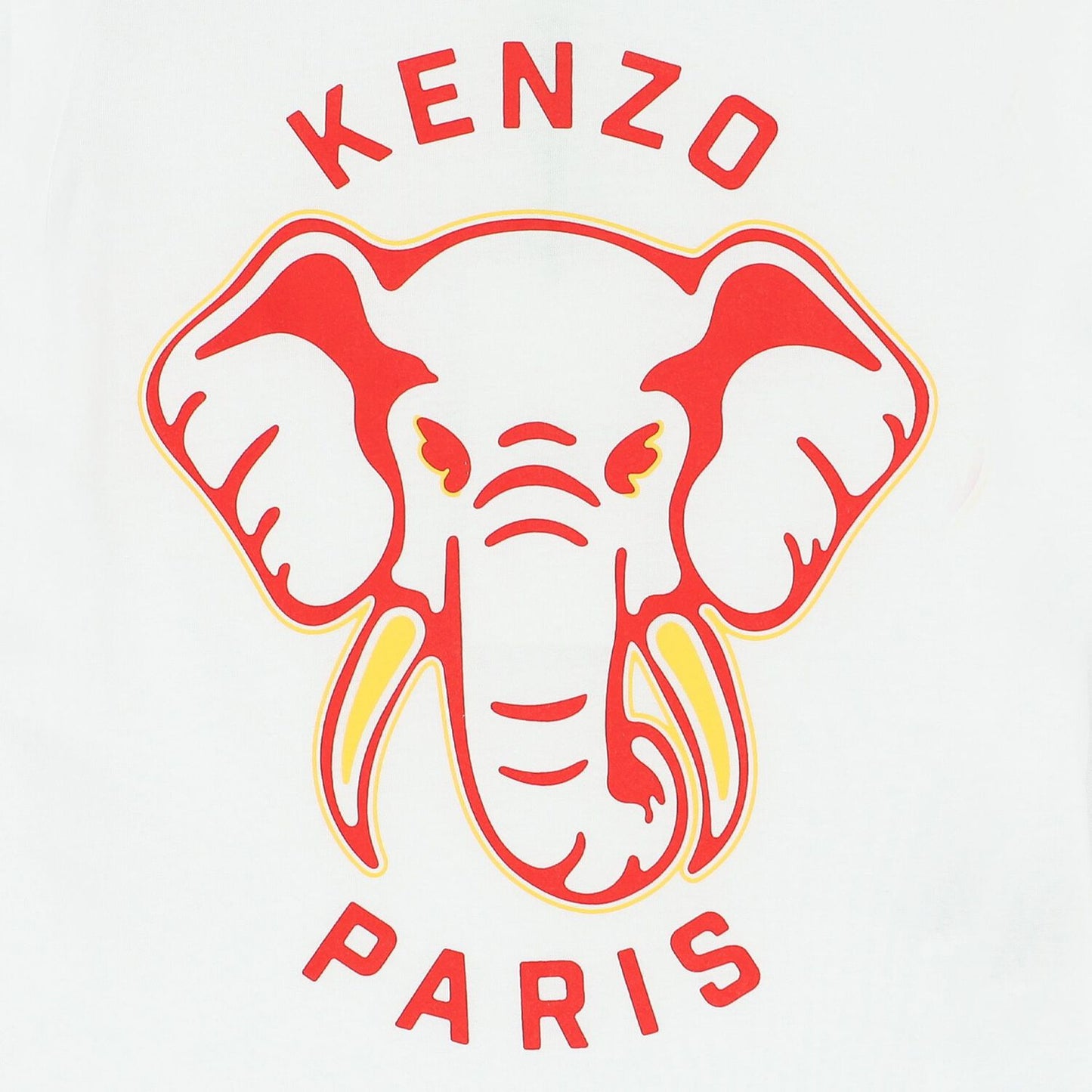 KENZO KIDS White Elephant T-Shirt