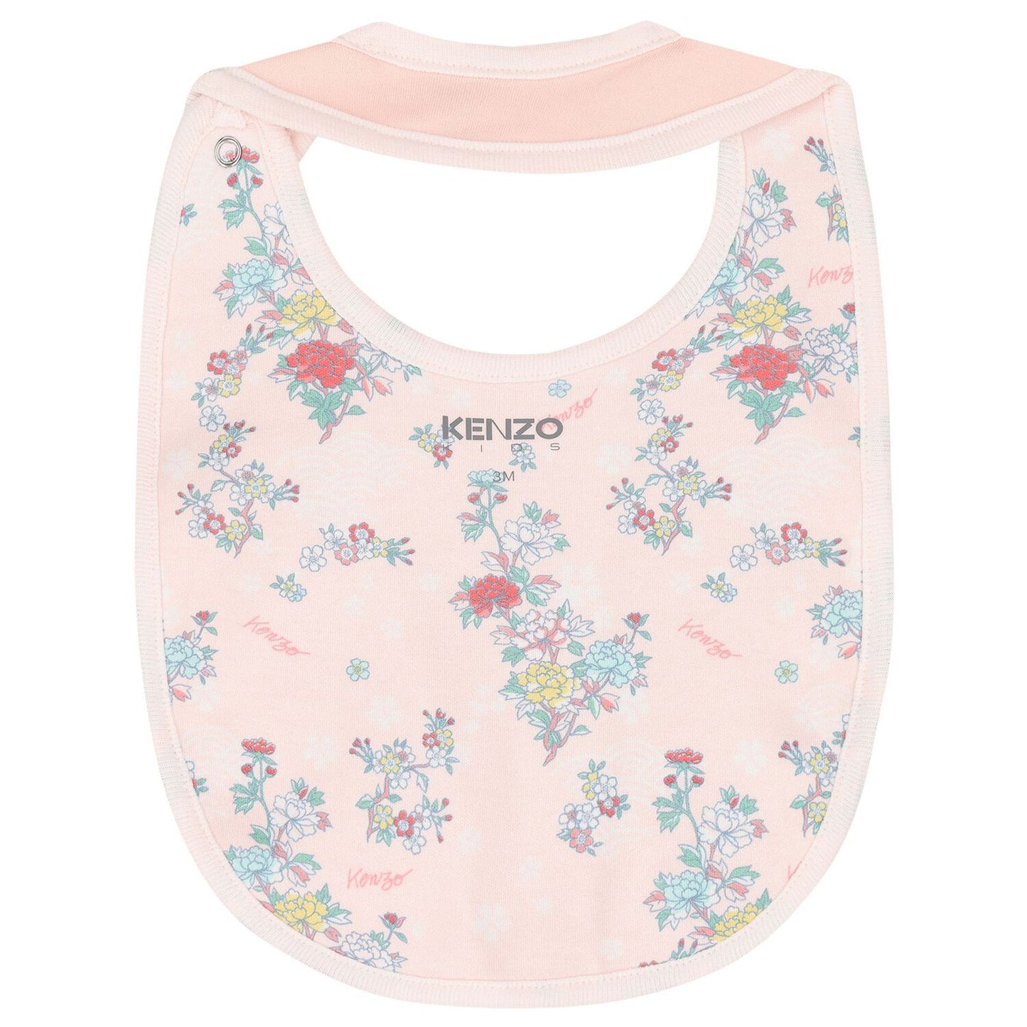 KENZO KIDS Baby Girls Pink Floral Babygrow Gift Set