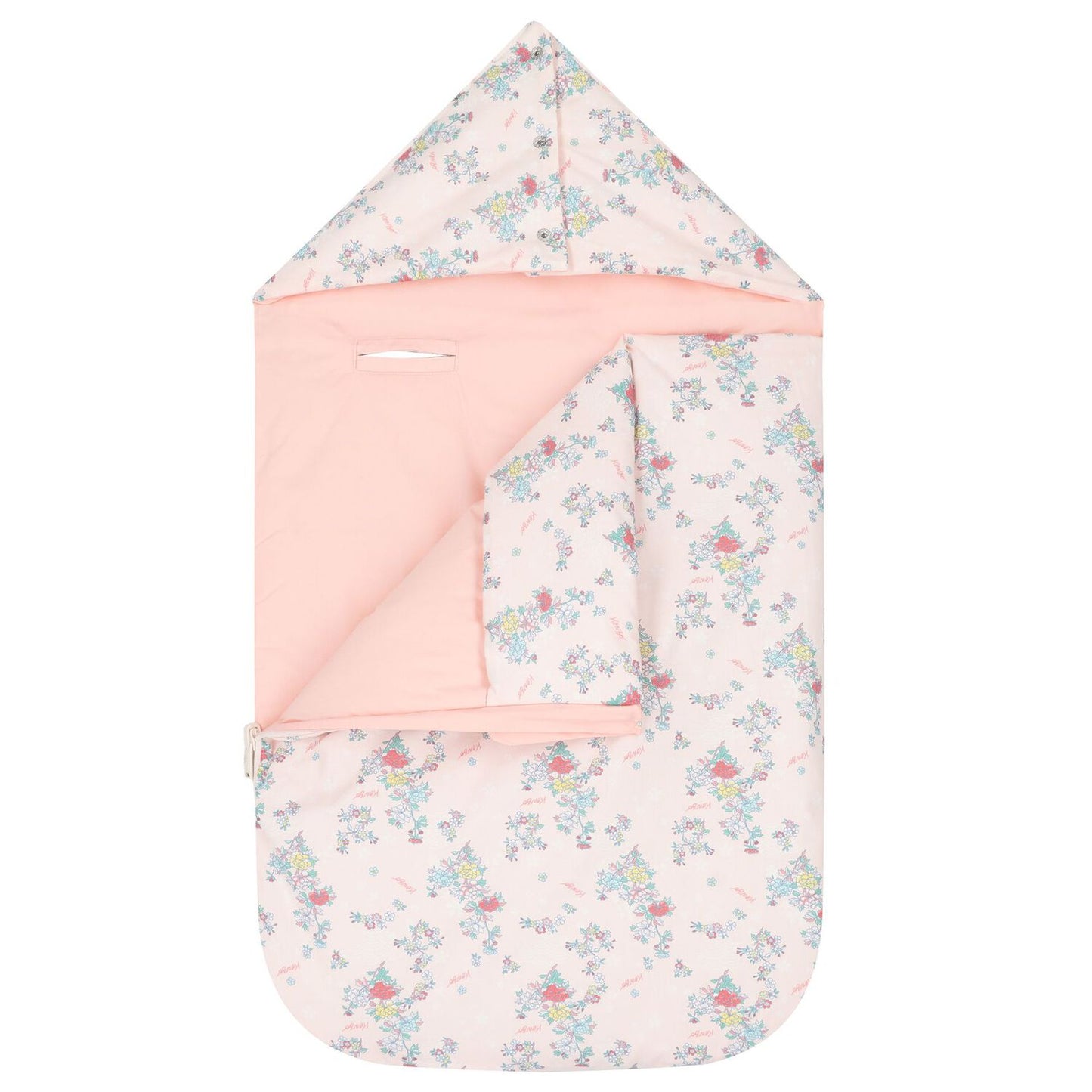 KENZO KIDS Baby Girls Pink Logo Nest