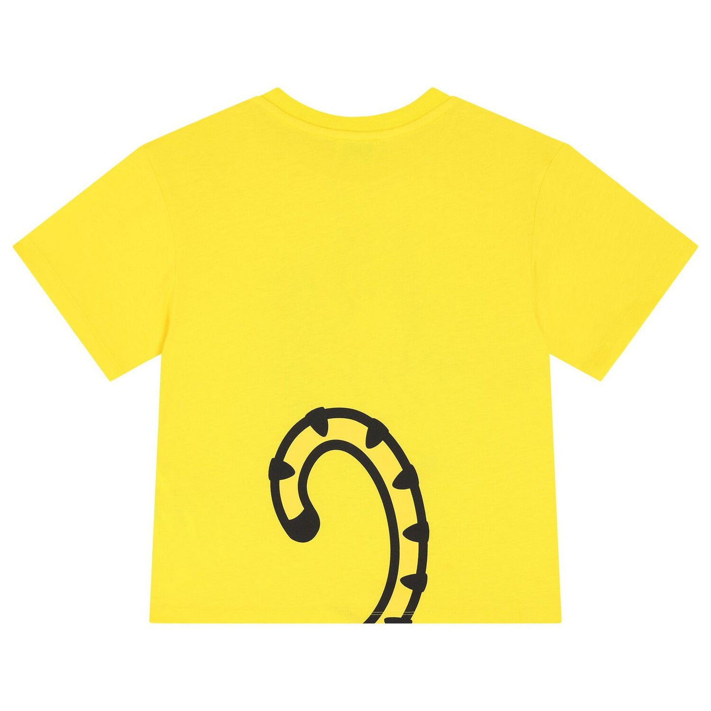 KENZO KIDS Girls Yellow Tiger Logo T-Shirt