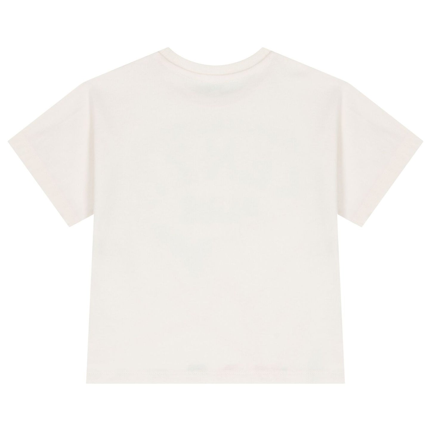 KENZO KIDS Girls Ivory Logo T-Shirt