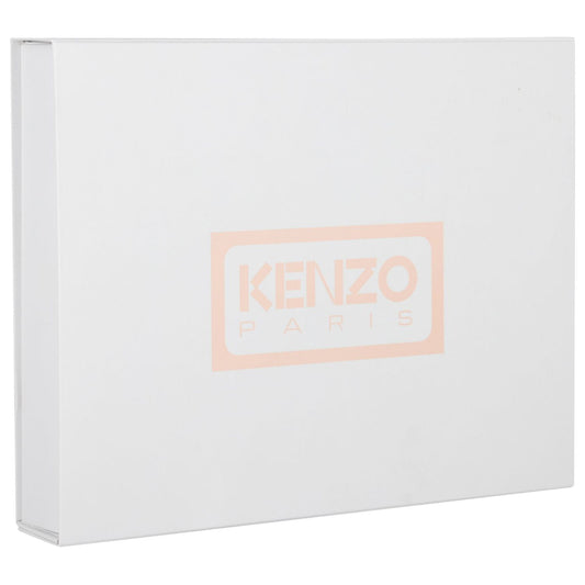 KENZO K61249/47R Baby Girls Baby Pink Elephant Logo Babygrow Gift Set