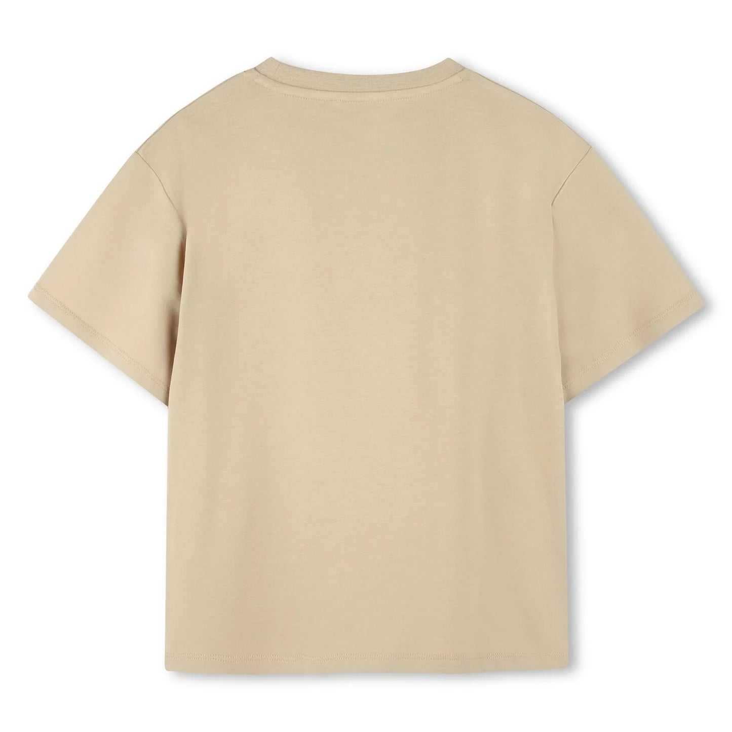 KENZO K61505/249 KIDS Beige Tiger Logo T-Shirt