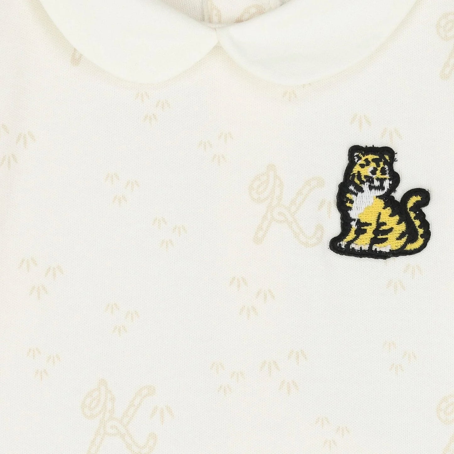 KENZO KIDS Ivory Tiger Logo Babygrow Gift Set