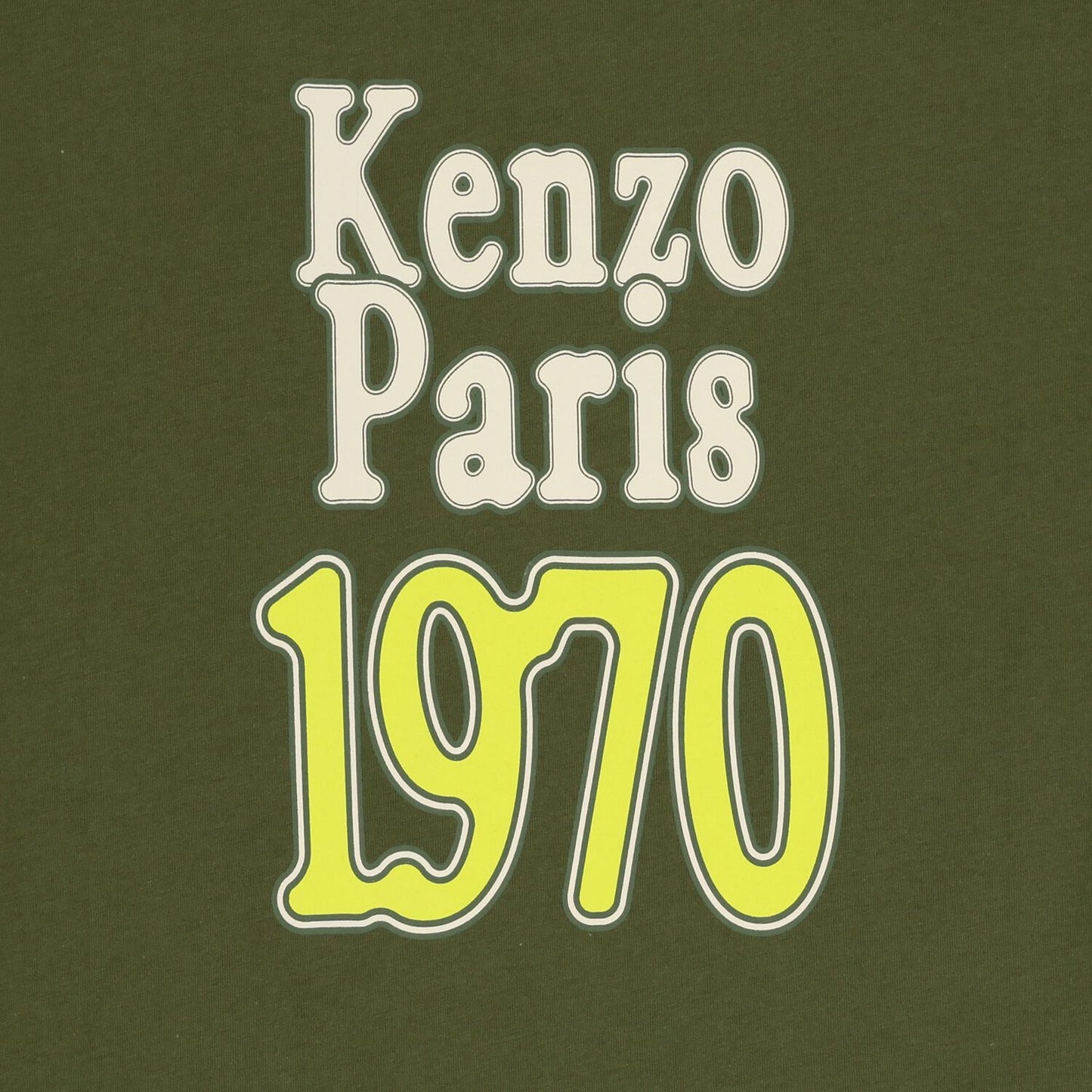 KENZO KIDS Boys Green Logo T-Shirt
