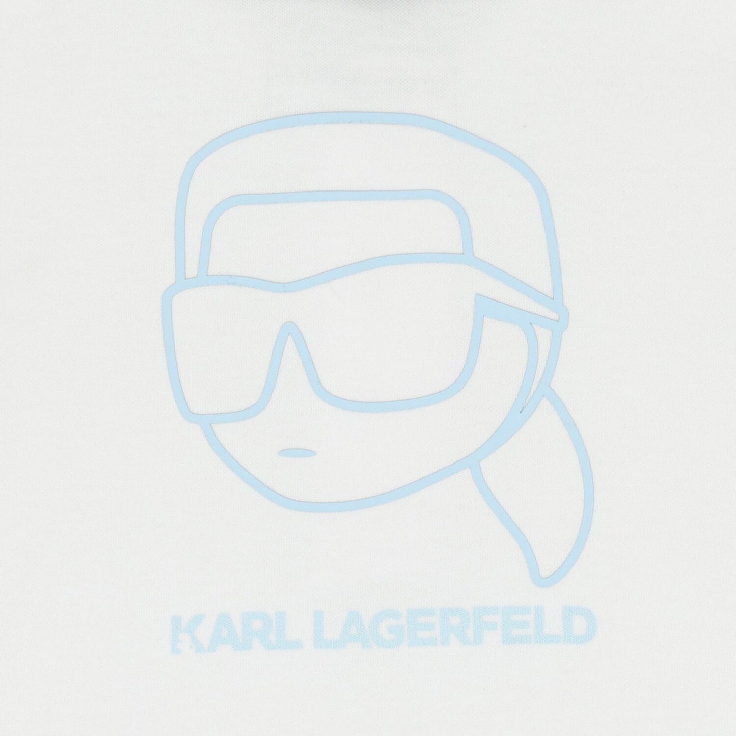 KARL LAGERFELD Baby Boys White & Blue Ikonik Shorts Set