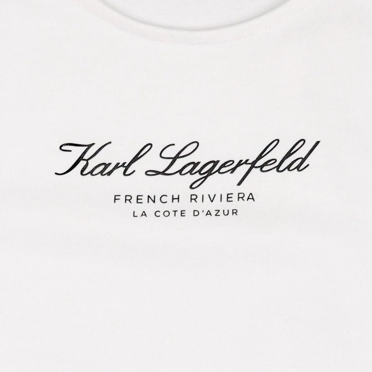 KARL LAGERFELD Girls White & Pink Tulle Choupette Skirt Set