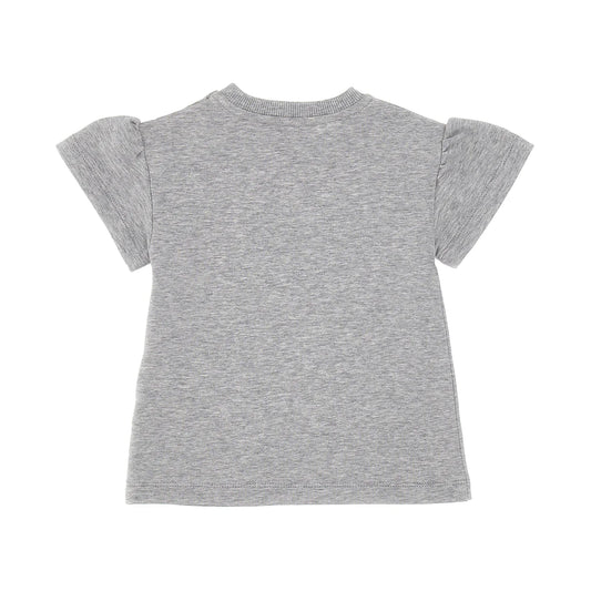 MOSCHINO Baby Girls Grey Teddy Bear Dress