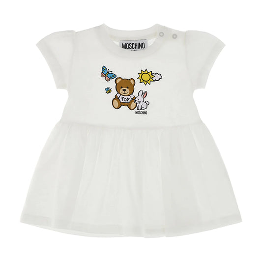 MOSCHINO Baby Girls Logo Dress