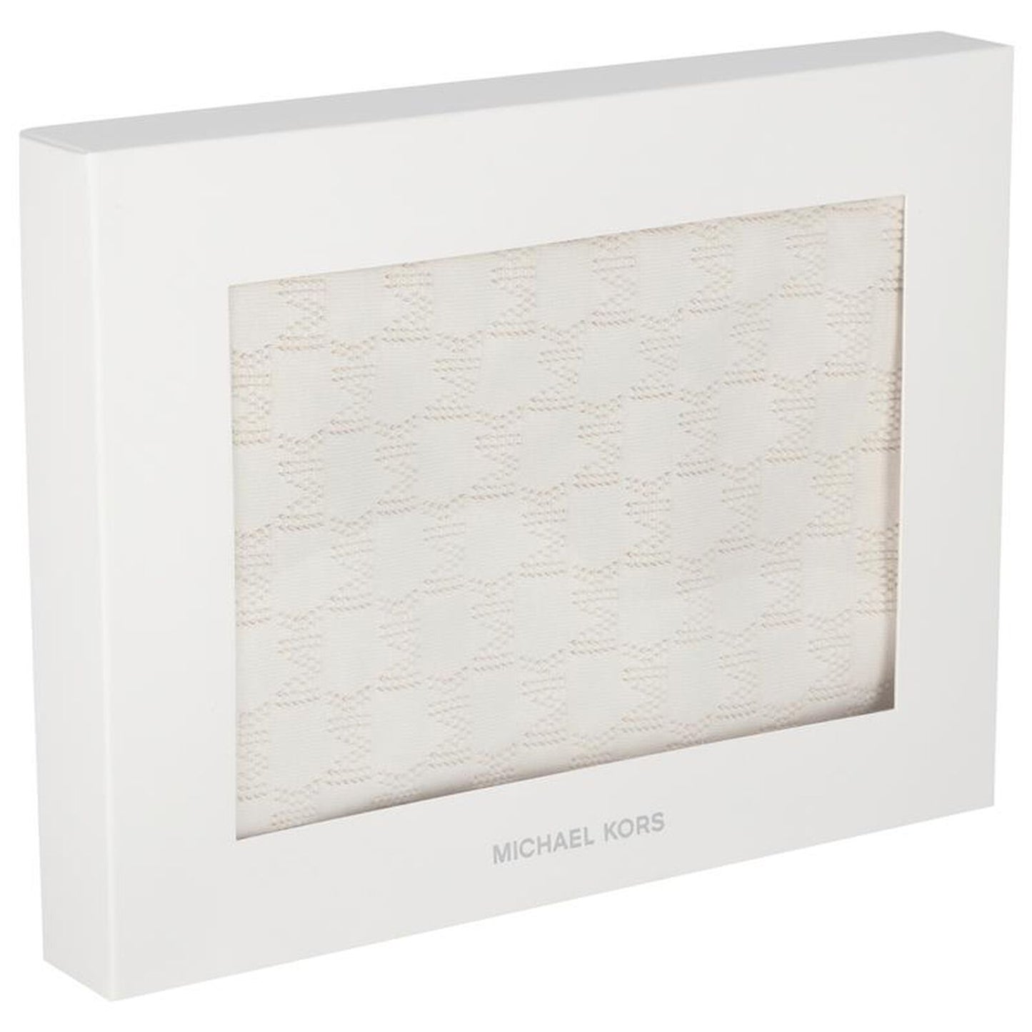 MICHAEL KORS Baby Girls Ivory & Pink Logo Blanket