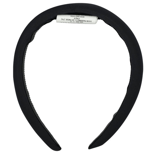 MOSCHINO Girls Black Logo Padded Headband
