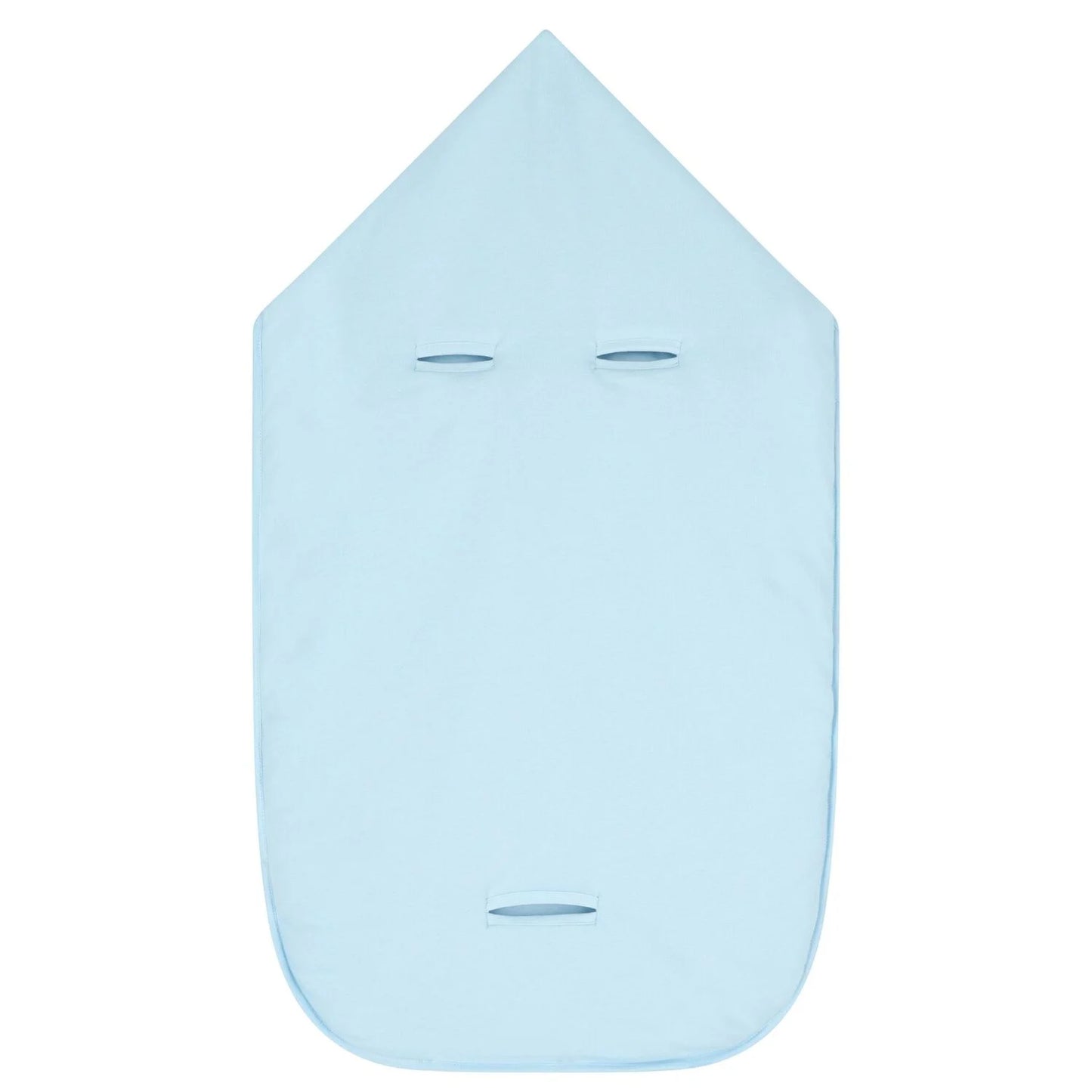 MOSCHINO Baby Boy Baby Blue Teddy Bear Logo Baby Nest