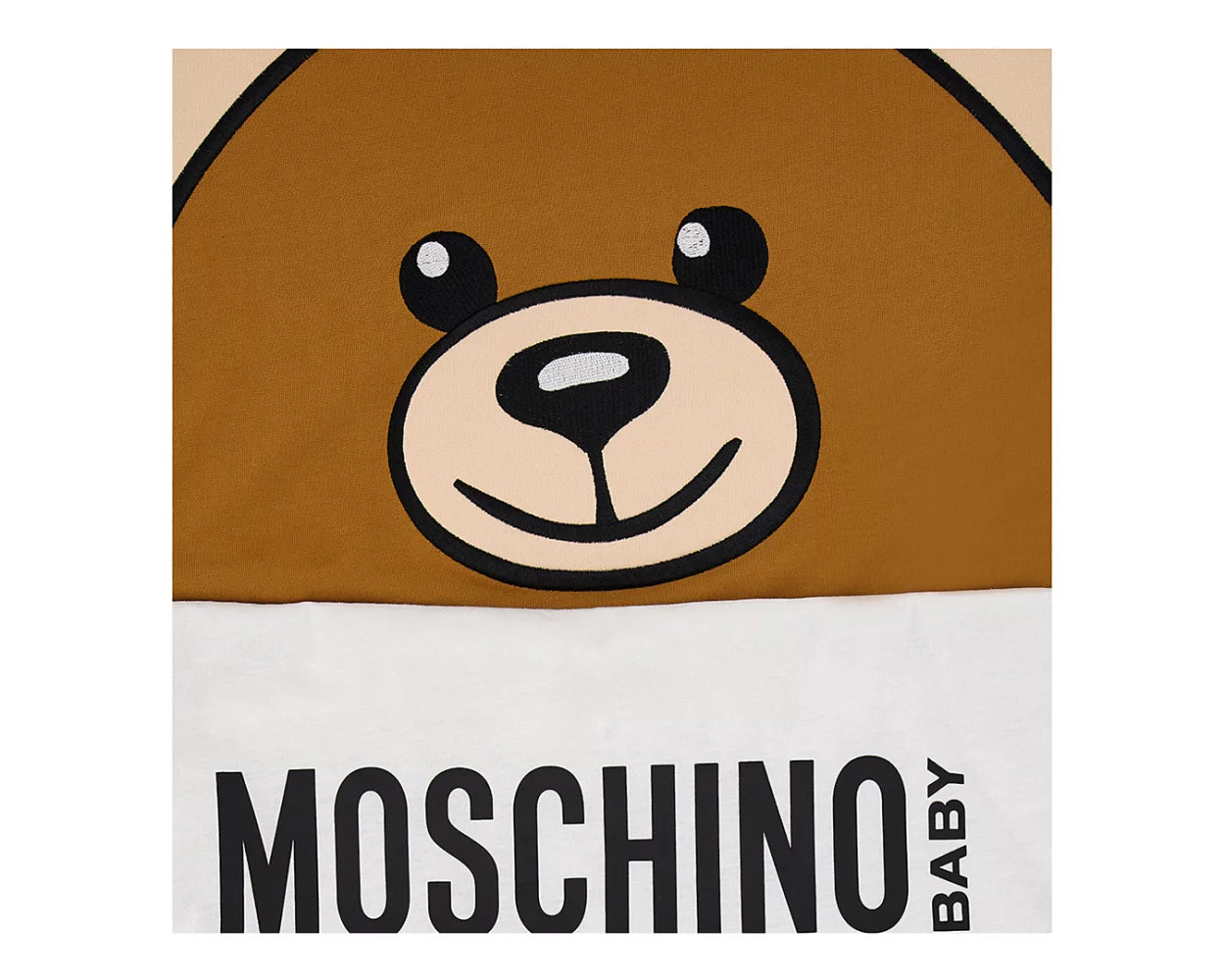 MOSCHINO Unisex Brown Teddy Bear Baby Sleeping Bag