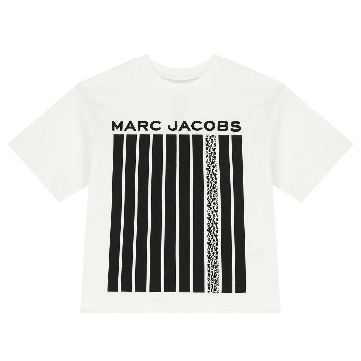 MARC JACOBS Boys Ivory Logo T-Shirt