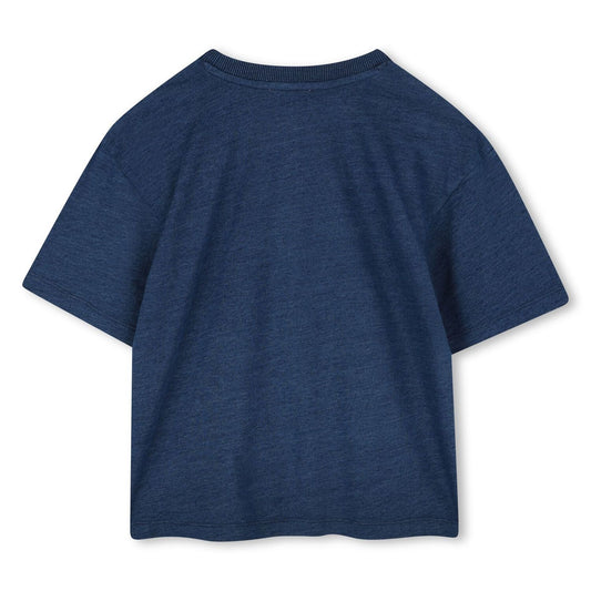 MARC JACOBS Boys Navy Belt Bag T-Shirt