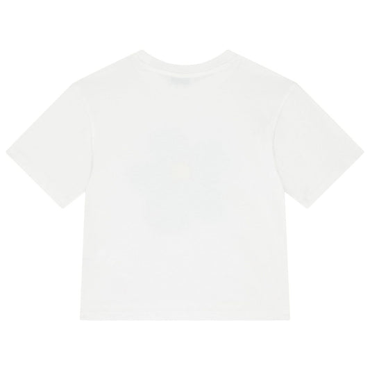 MARC JACOBS Girls White Daisy T-Shirt