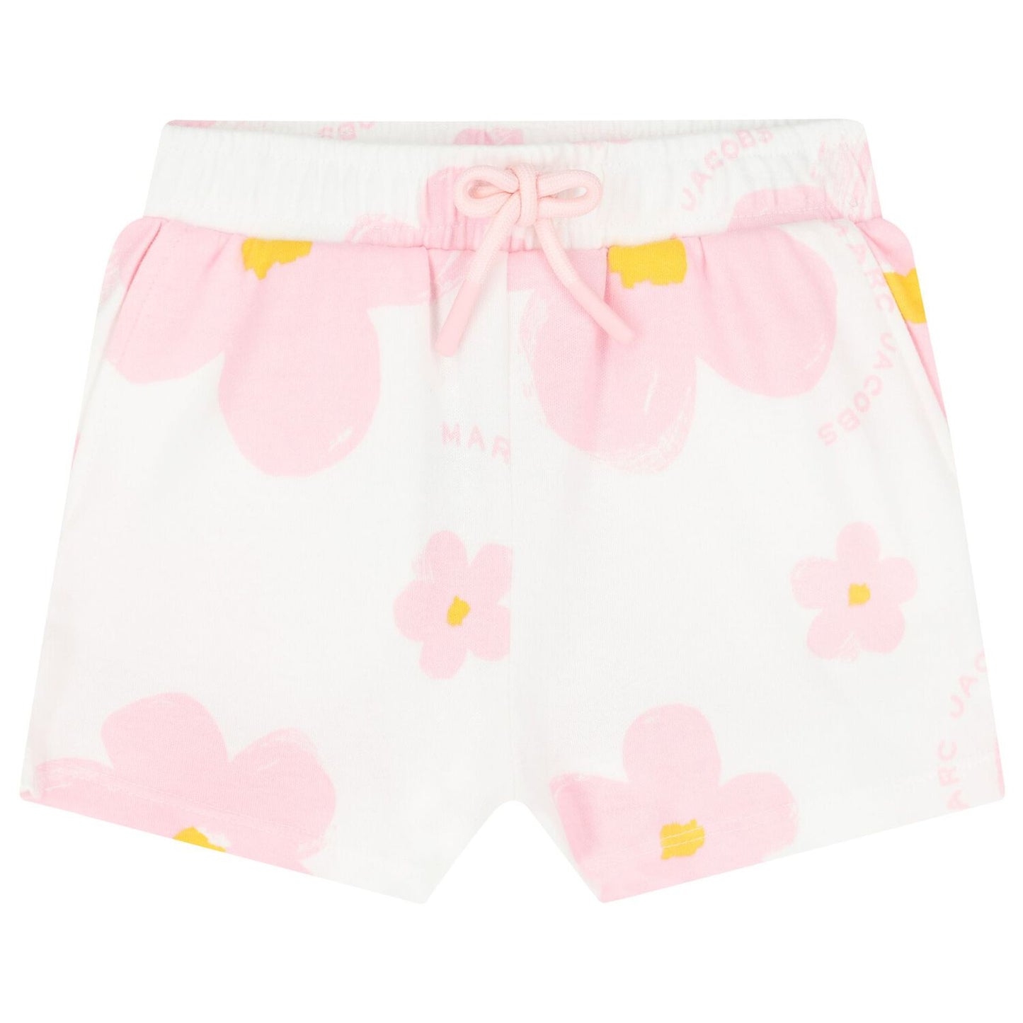 MARC JACOBS Younger Girls Pink Logo T-Shirt + Shorts Set