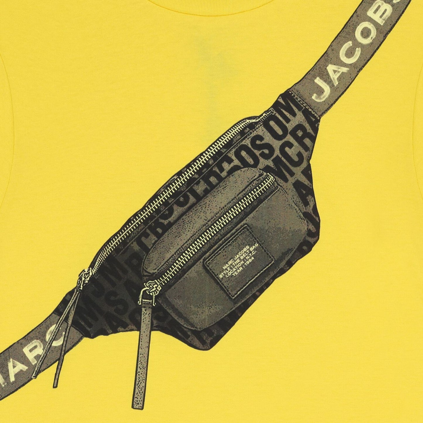 MARC JACOBS W60643/526 Boys Yellow Bag T-Shirt