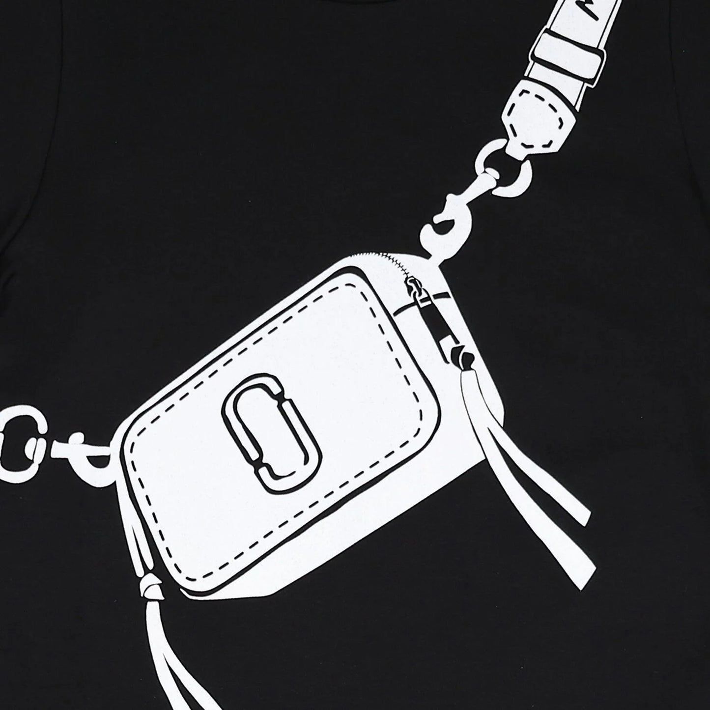 MARC JACOBS Girls Black Bag Dress