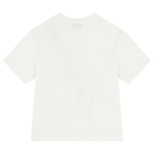 MARC JACOBS Boys White Bag T-Shirt