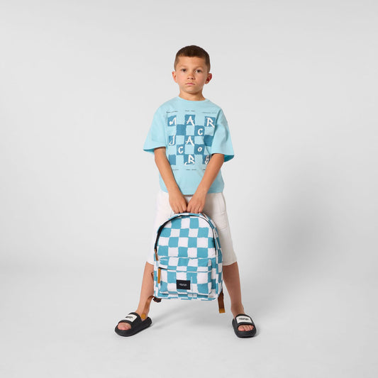 MARC JACOBS Boys Pale Blue Logo T-Shirt