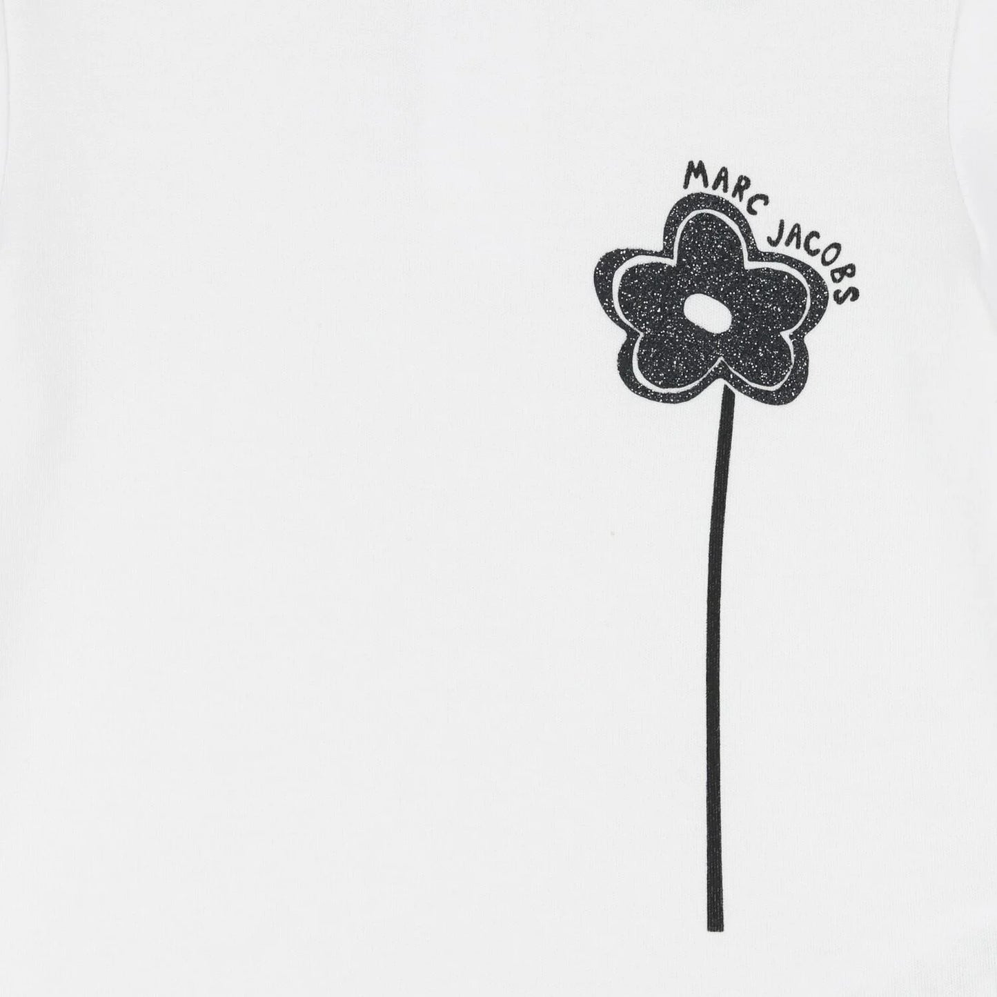 MARC JACOBS Younger Girls White & Pink Flower Skirt