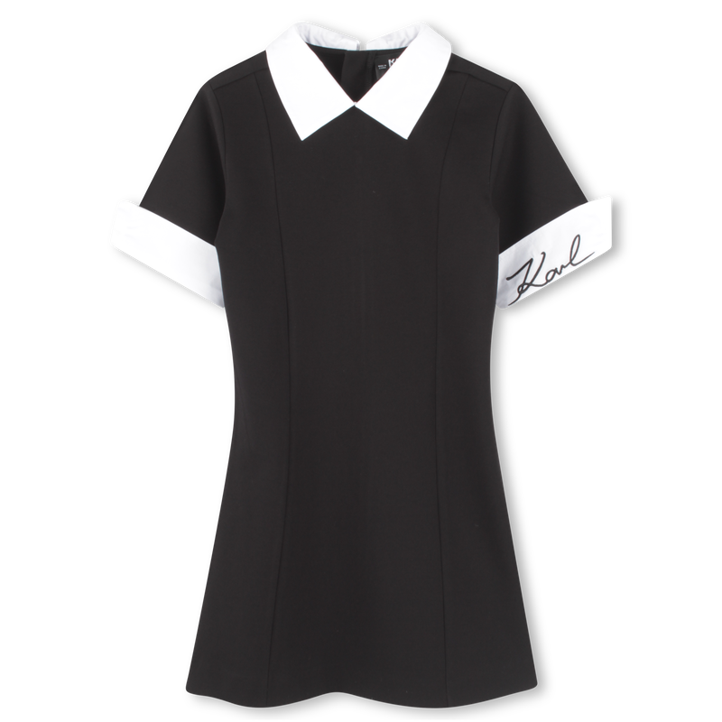 KARL LAGERFELD Girls Short-sleeved Black dress
