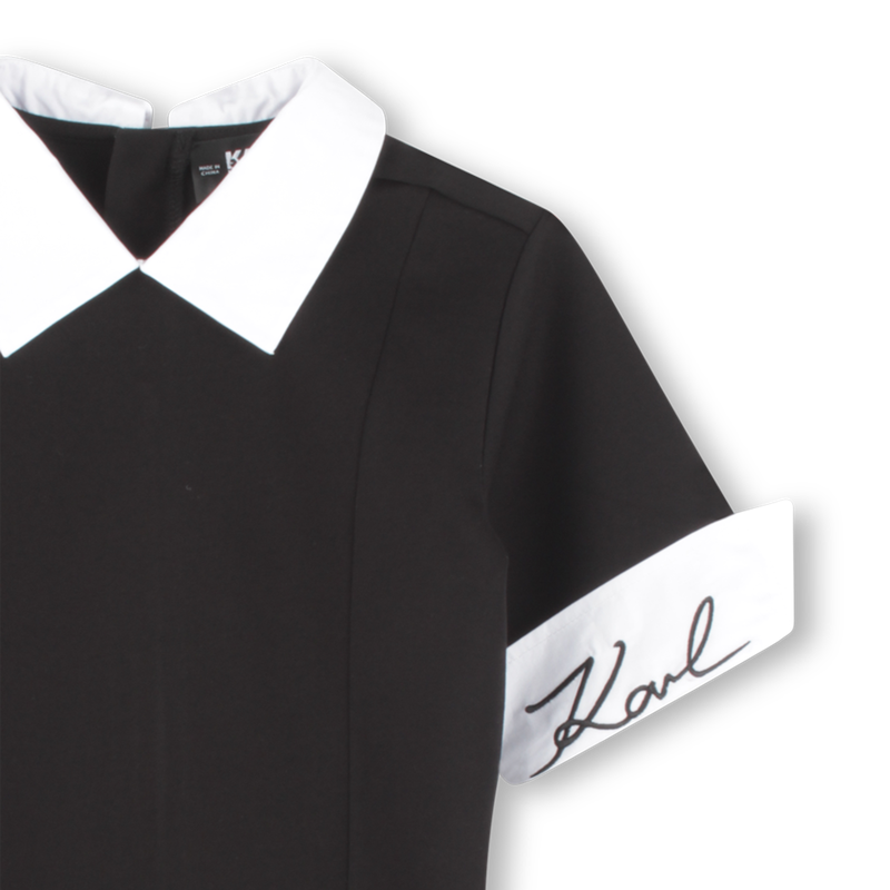 KARL LAGERFELD Girls Short-sleeved Black dress