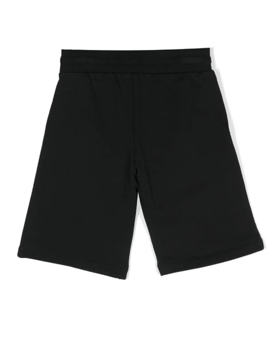 MOSCHINO Boys Black Logo Shorts