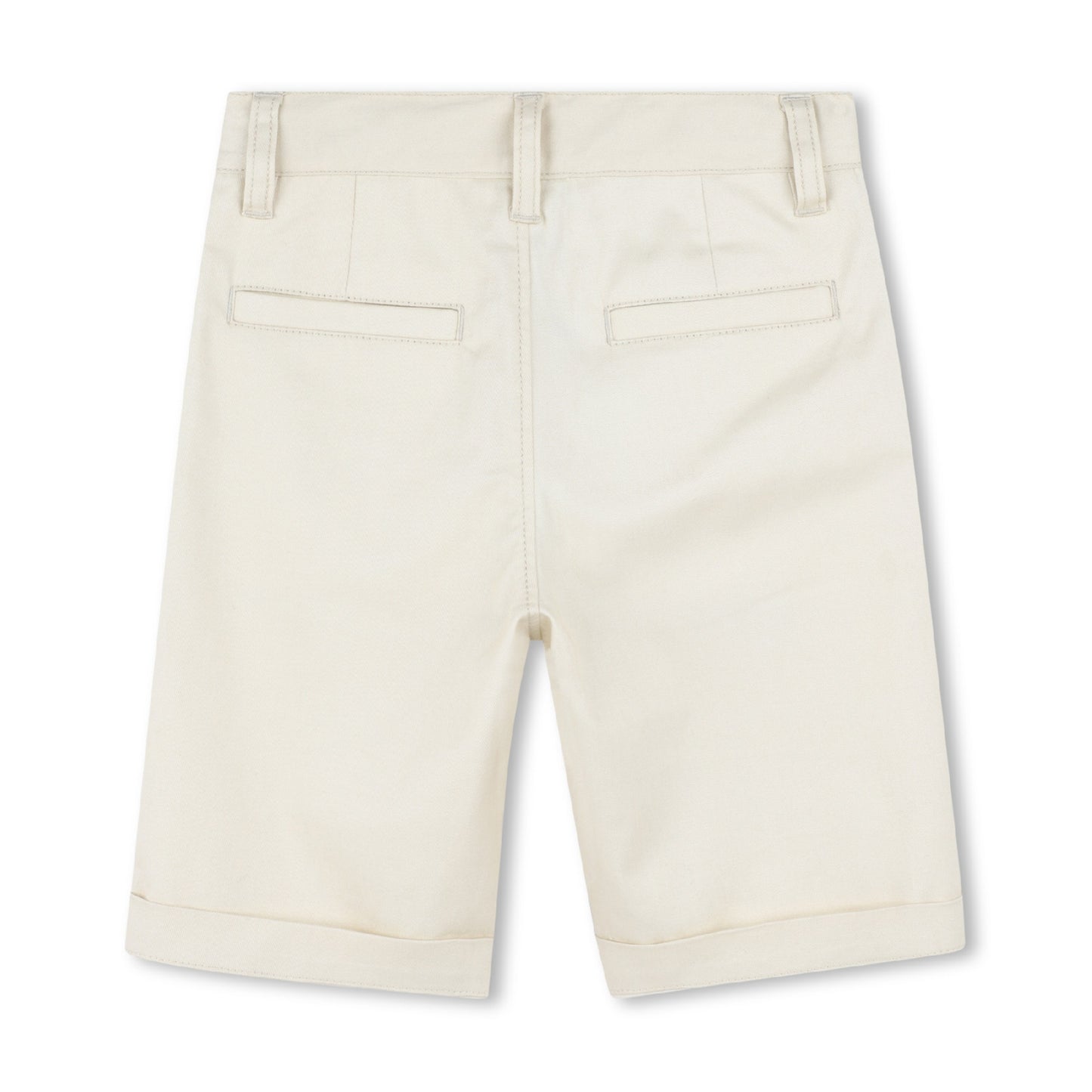 BOSS Boys Beige Chino Shorts