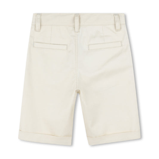 BOSS Boys Beige Chino Shorts