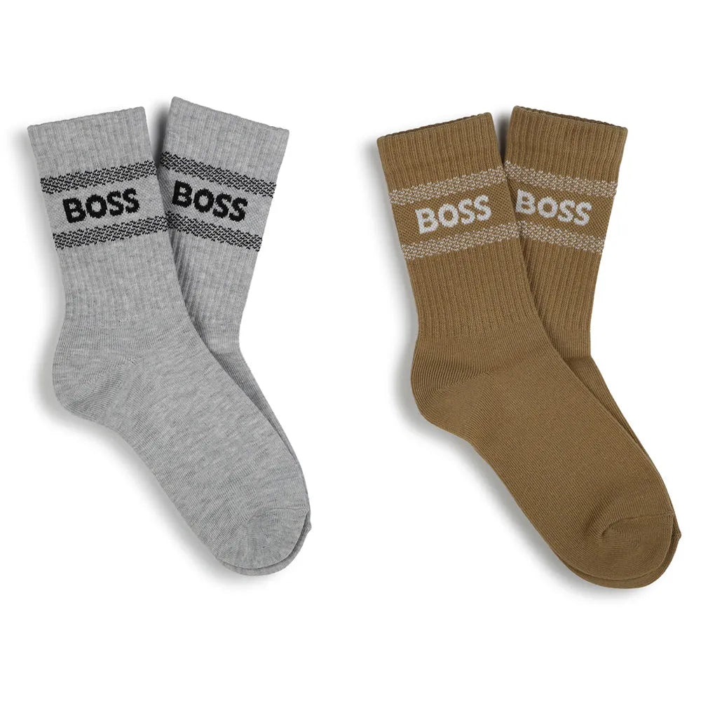 BOSS Boys Logo Socks ( 2-Pack )