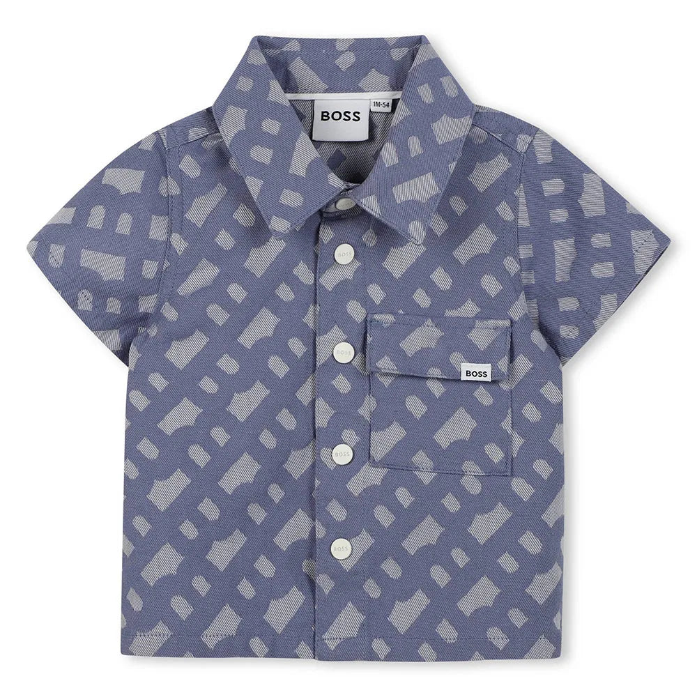 BOSS Baby Boys Shirt + Short Set