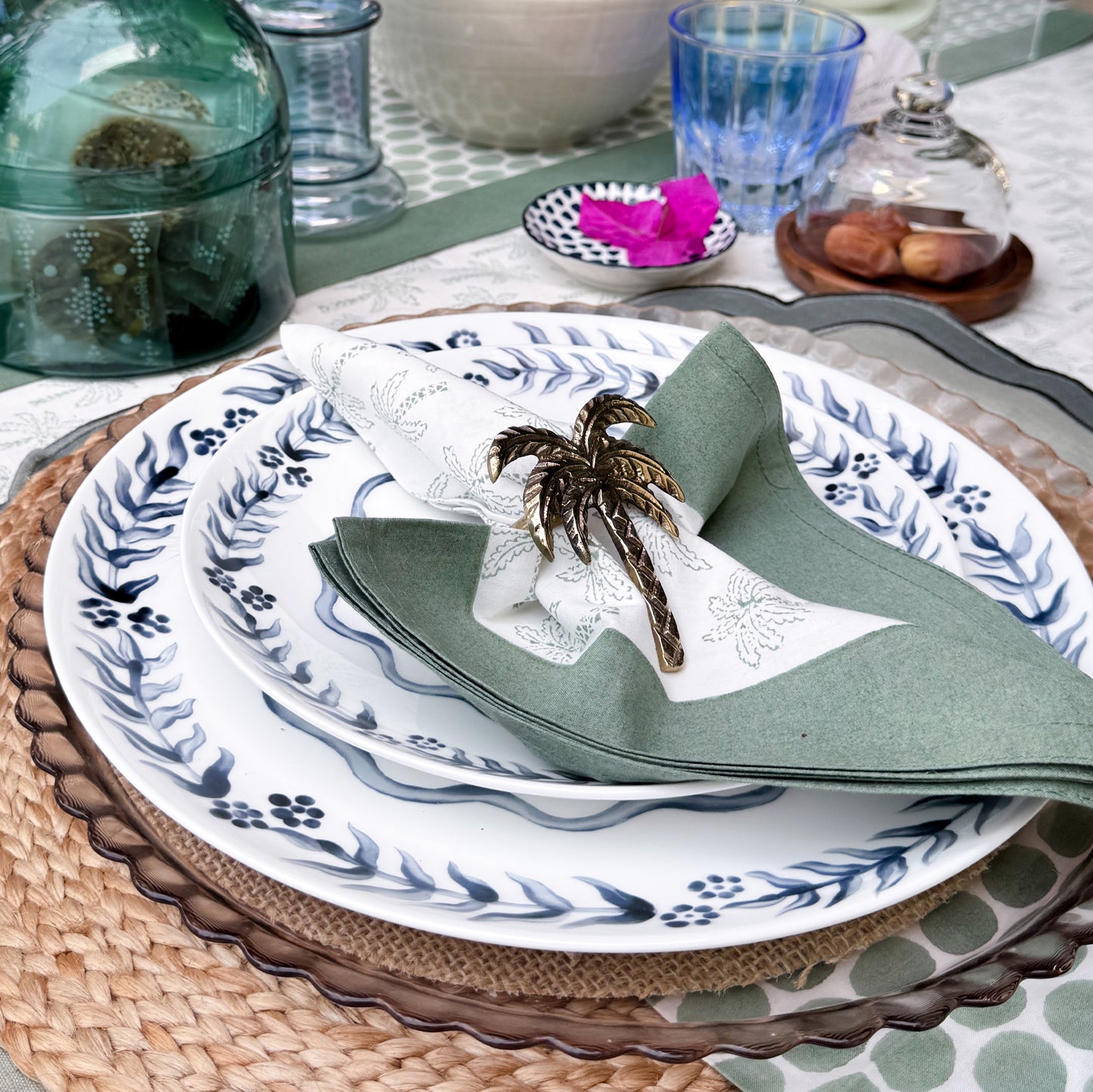 Palm Tree Napkin set