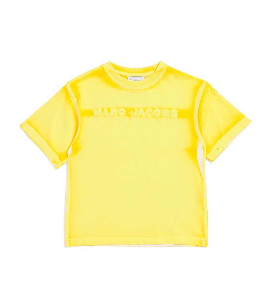 MARC JACOBS Boys Yellow Logo T-Shirt