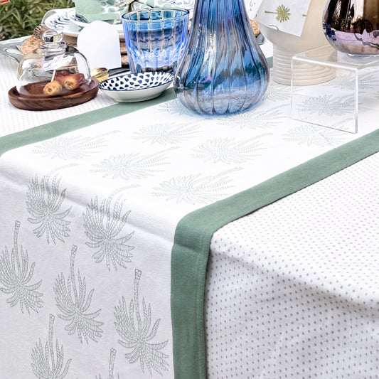 Palm Tree Table Runner