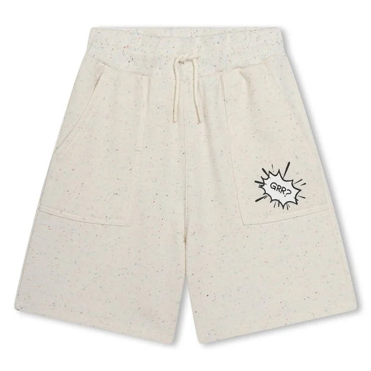 KENZO KIDS Boys Cartoon Logo Bermuda Shorts