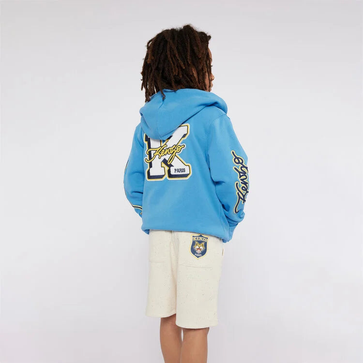 KENZO KIDS Boys Cartoon Logo Bermuda Shorts