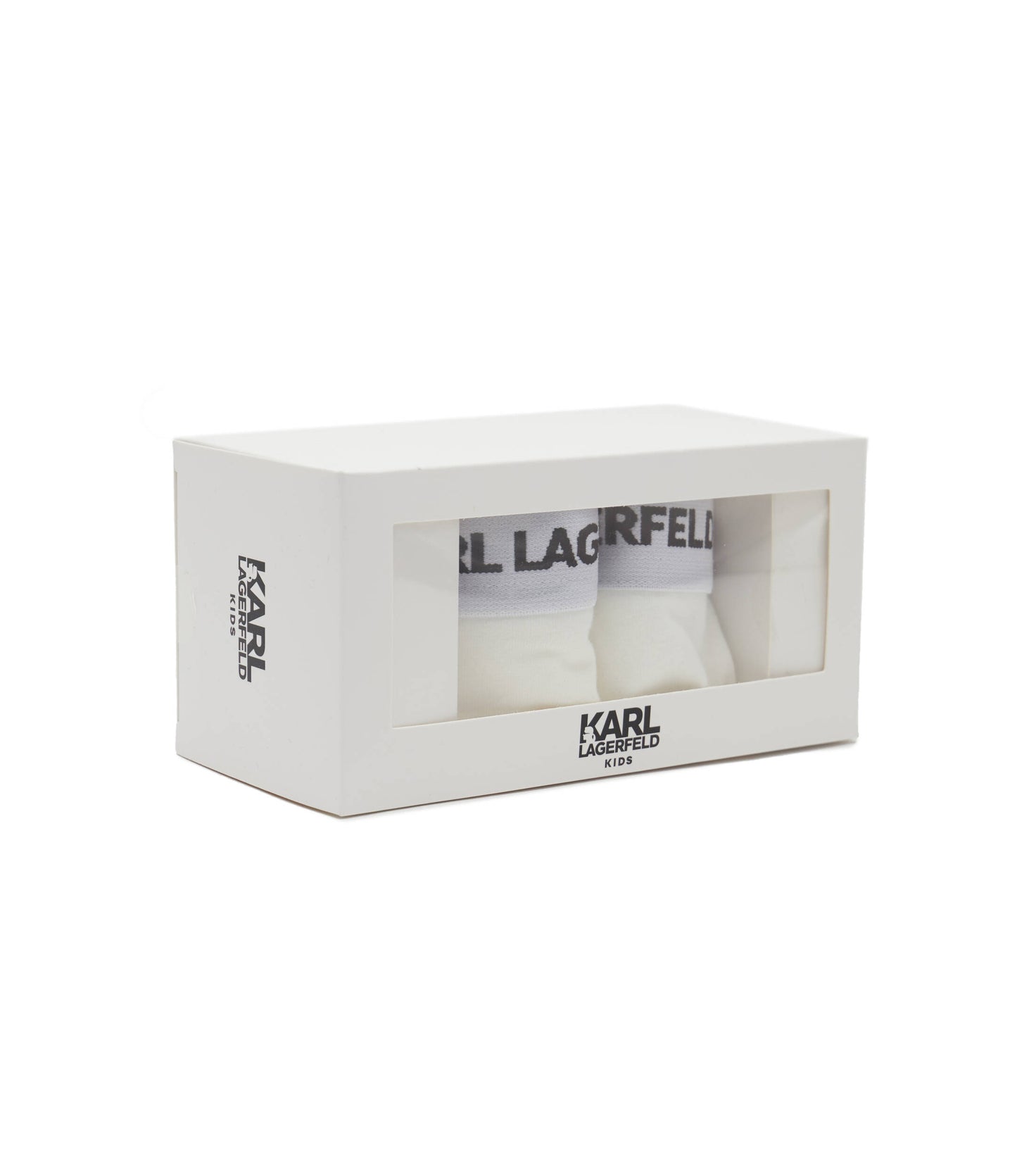 KARL LAGERFELD Girls White Underwear set of 2