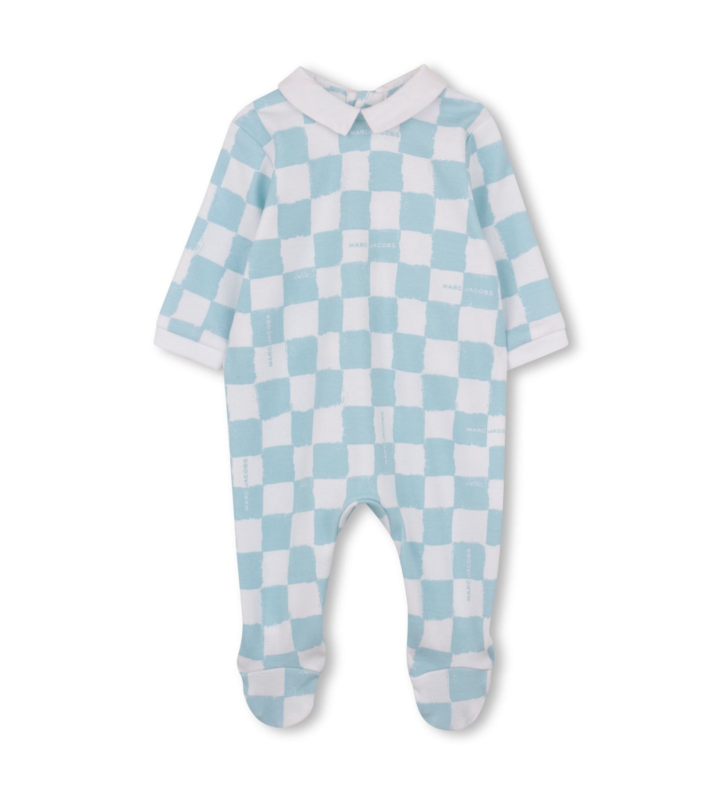 MARC JACOBS Baby Boys Pale Blue & White Babygrow Gift Set