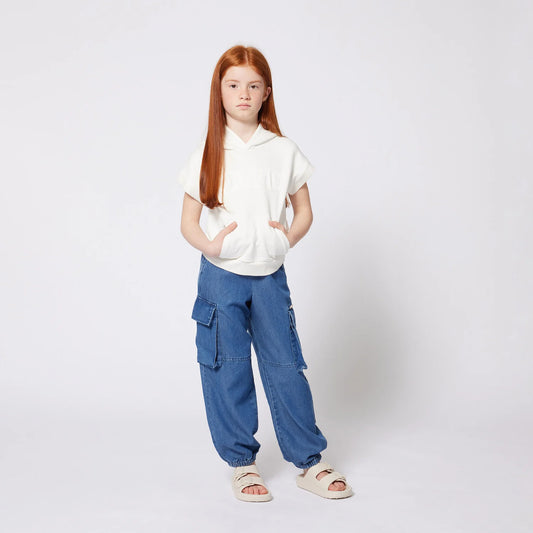 MICHAEL KORS Girls Blue Cargo Pants
