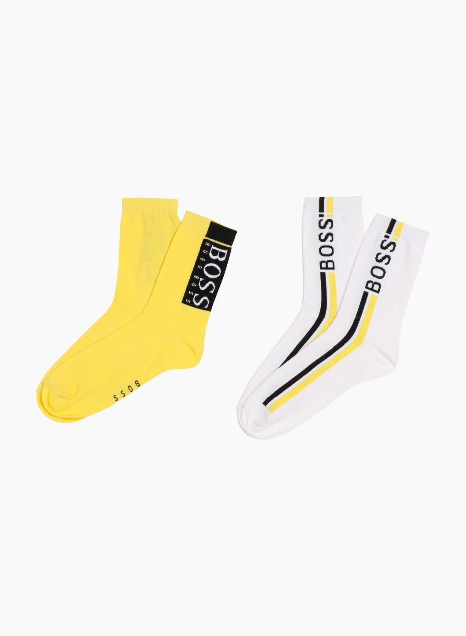 BOSS Boys Logo Socks ( 2-Pack )