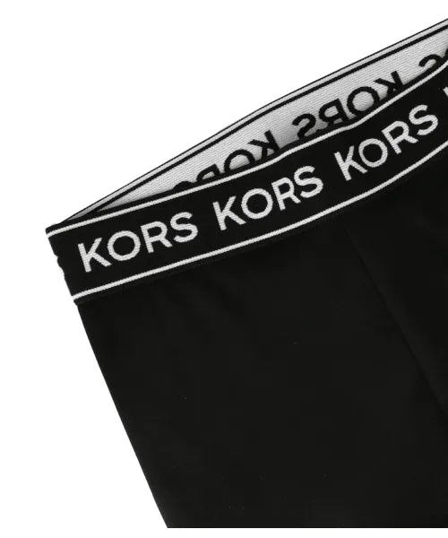 MICHAEL KORS Kids Girls Black Bike Shorts