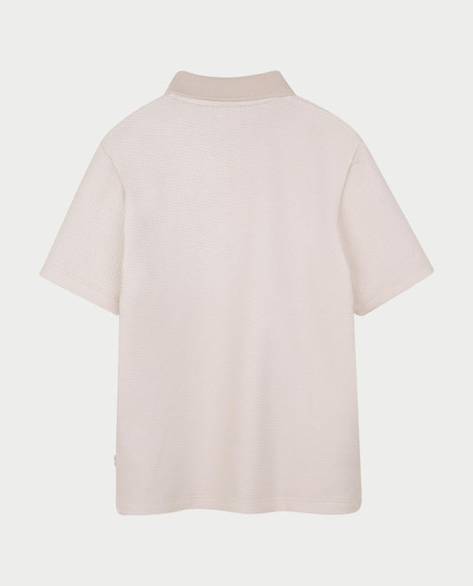 BOSS Boys Ivory Logo Polo Shirt